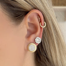 14K GOLD DIAMOND ANNETTE STUDS