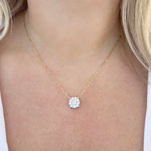 14K GOLD DIAMOND XL BELLA PAPERCLIP NECKLACE