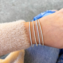 14K GOLD DIAMOND JOELLE FLEX BANGLE