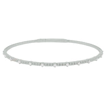 14K GOLD DIAMOND GINA FLEXIBLE BANGLE