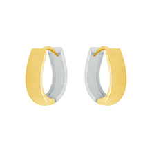 14K GOLD SMALL REVERSIBLE HANNAH HUGGIES