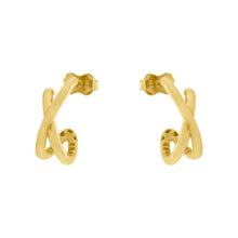 14K GOLD LEAH HUGGIES