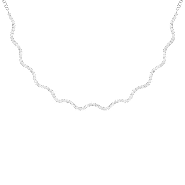 14K GOLD LAB GROWN DIAMOND JILLIAN TENNIS NECKLACE