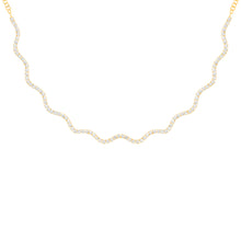 14K GOLD LAB GROWN DIAMOND JILLIAN TENNIS NECKLACE