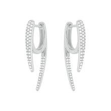 14K GOLD DIAMOND LILLIE EARRINGS
