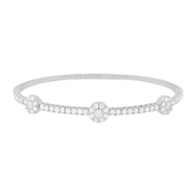 14K GOLD DIAMOND ANGELA FLEX BANGLE