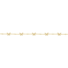 14K GOLD DIAMOND JULIE BUTTERFLY BRACELET