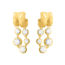 14K GOLD DIAMOND RINA EARRINGS