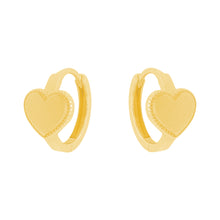 14K GOLD SARELLE HEART HUGGIES