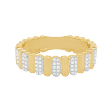 14K GOLD DIAMOND KELLY RING