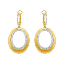 14K GOLD DIAMOND COCO EARRINGS