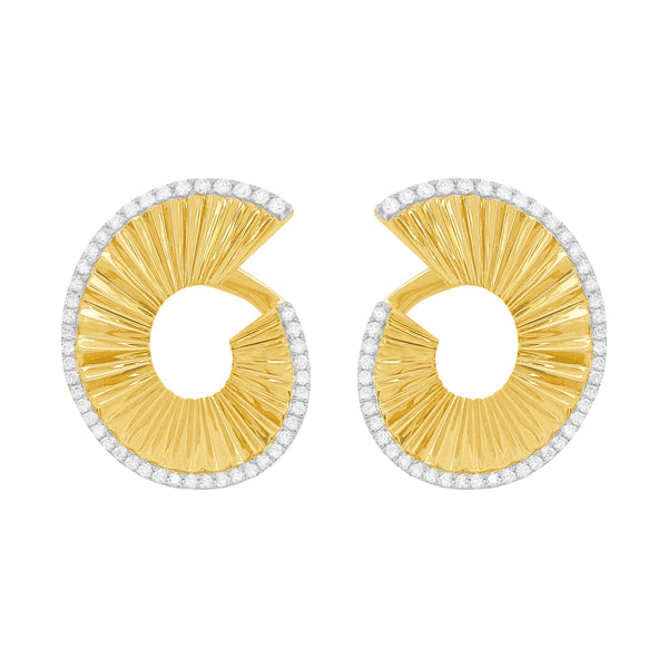 14K GOLD DIAMOND DEANNA EARRINGS