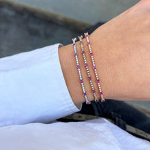 14K GOLD DIAMOND RUBY KAIA FLEX BANGLE