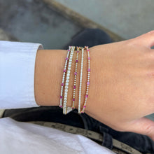 14K GOLD DIAMOND RUBY KAIA FLEX BANGLE