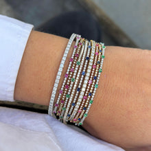 14K GOLD DIAMOND RUBY KAIA FLEX BANGLE