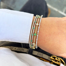 14K GOLD DIAMOND GINA FLEX BANGLE