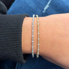 14K GOLD DIAMOND GINA FLEX BANGLE