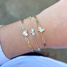 14K GOLD MIRA BOW BRACELET
