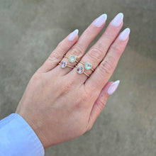 14K GOLD AMETHYST SELAH ROUND RING