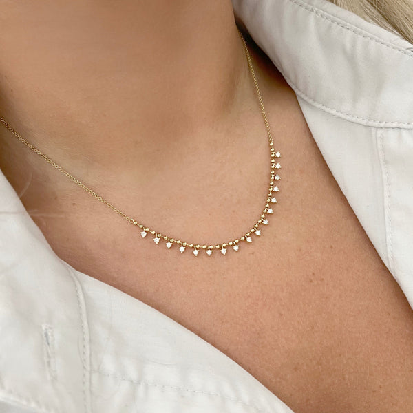 14K GOLD DIAMOND BRENT NECKLACE