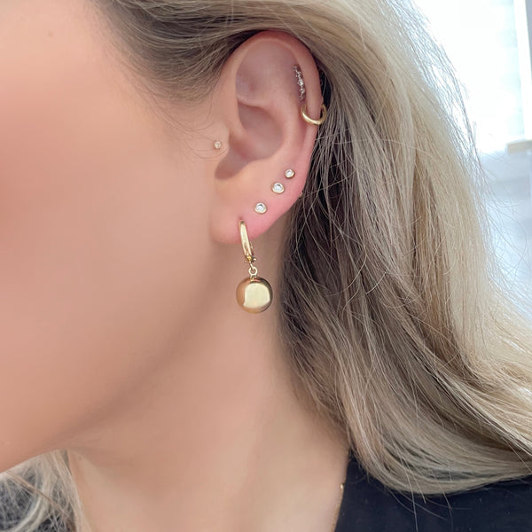 14K GOLD KELLY EARRINGS