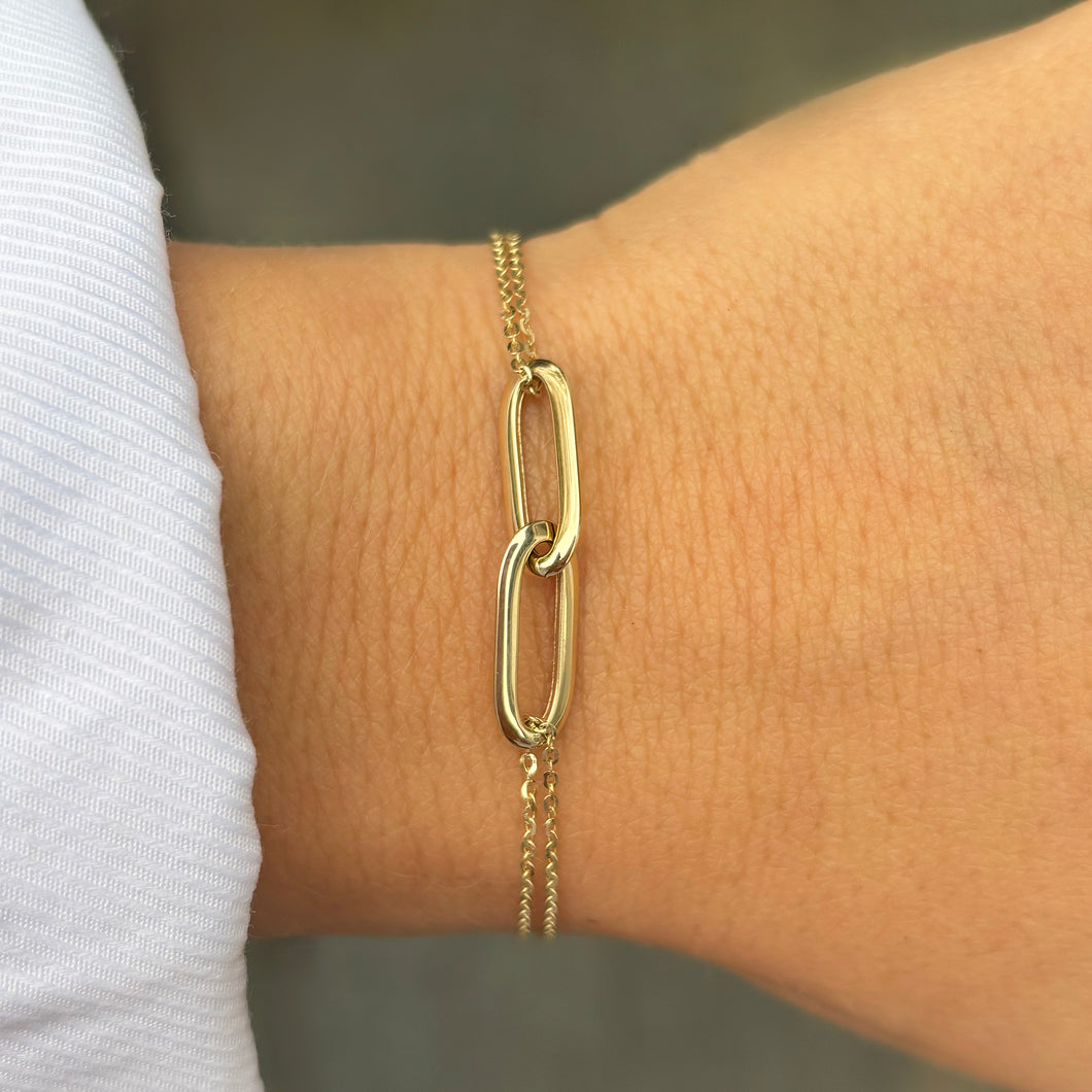 14K GOLD TARA BRACELET