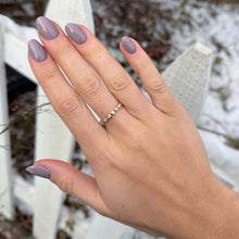 14K GOLD DIAMOND BARI BEZEL BAND