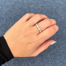 14K GOLD DIAMOND CHER RING
