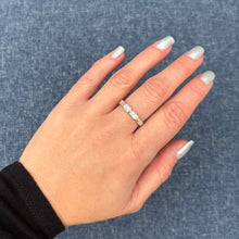 14K GOLD DIAMOND CHER RING