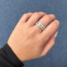 14K GOLD DIAMOND CHER RING