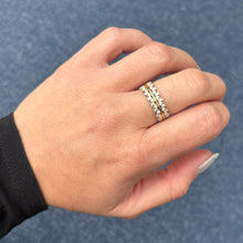 14K GOLD DIAMOND JANEY RING