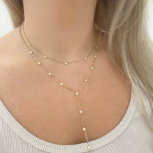 14K GOLD DIAMOND MIKA NECKLACE