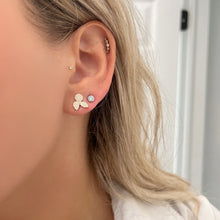 14K GOLD DIAMOND CLAIRE STUDS