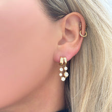 14K GOLD DIAMOND RINA EARRINGS