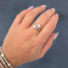 14K GOLD DIAMOND KIRA RING
