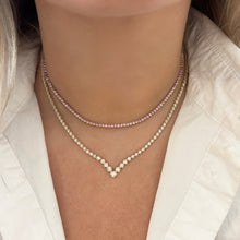 14K GOLD DIAMOND VALENTINA NECKLACE