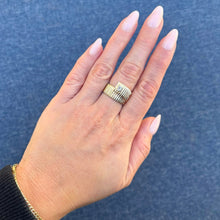 14K GOLD DIAMOND AYA RING