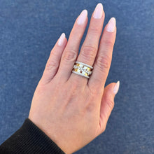 14K GOLD DIAMOND CLEO RING