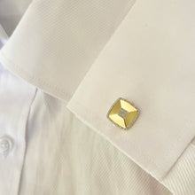 14K GOLD DIAMOND CAMDEN CUFFLINKS