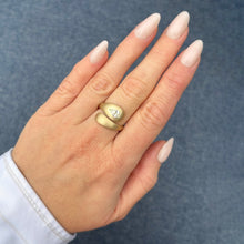 14K GOLD DIAMOND MATTE JASMINE RING