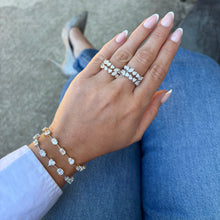 14K GOLD LAB GROWN DIAMOND MICHELLE BRACELET