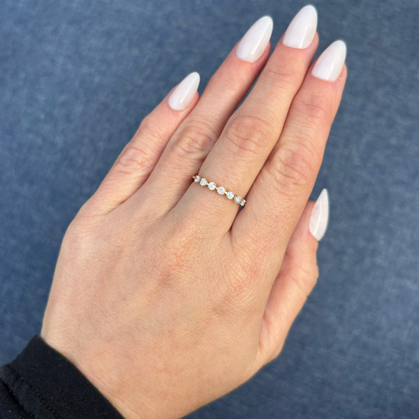 14K GOLD DIAMOND NILI RING