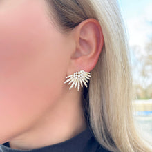 14K GOLD DIAMOND AURA EARRINGS