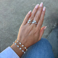 14K GOLD LAB GROWN DIAMOND MICHELLE BRACELET
