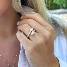 14K GOLD LAB GROWN DIAMOND LESLIE RING