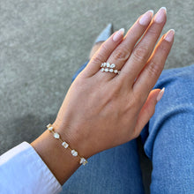 14K GOLD LAB GROWN DIAMOND MICHELLE BRACELET