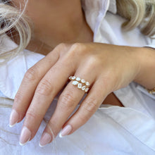14K GOLD LAB GROWN DIAMOND CAMERON RING