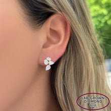 14K GOLD LAB GROWN DIAMOND JOLIE STUDS