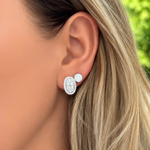 14K GOLD DIAMOND SUZIE STUDS