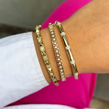 14K GOLD DIAMOND SHIRELLE BANGLE